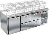Стол морозильный HICOLD GN 122 BR2 BT LT