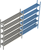 Стеллаж модульный линейный дополнительный POLAIR LOAD.ME POLY 21AL.5PP30.12Е