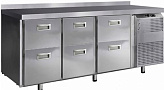 Стол холодильный Finist СХС-700-0/6 (3С) (борт 45 мм)