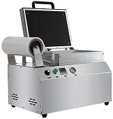 Скин-упаковочная машина Hualian HLV-300VST NEW на два лотка (глубина лотка 40 мм)