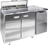 Стол холодильный для салатов Finist СХСс-700-2 (борт 45 мм)