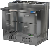 Стол холодильный для пиццы КАМИК СОП-041073Н