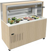 Стол тепловой шведский Enofrigo DOGE WALL QPC 2000 ВЕНГЕ A1DOGEWQPC20/W