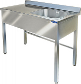 Производственный стол с моечной ванной Техно-ТТ СПП-530/1807П