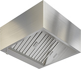 Зонт вытяжной коробчатый Restoinox ЗВПК-18/12