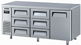 Стол холодильный Turbo air KUR18-3D-6 600 мм