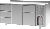 Стол холодильный POLAIR TM3-301-G с бортом
