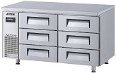 Стол холодильный Turbo air KUR15-3D-6 700 мм