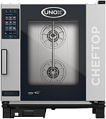 Пароконвектомат UNOX XEVC-0711-GPLM газ (левая дверь) купить по низкой цене в Владивостоке | Комплекс Трейд.