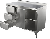 Стол производственный ATESY СТ-С-1-1500.600-02-Р-3Л