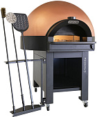 Купольная печь для пиццы Zanolli AVGVSTO 6 BRONZE (+ аксессуары)