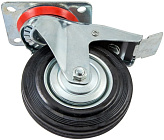 Колесо поворотное с тормозом Дигрус ПКОТ-Д 125 (D125)