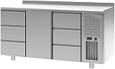 Стол холодильный POLAIR TM3GN-303-G с бортом