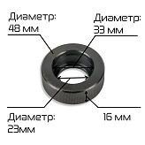 Колесо тиснения стальное Hualian 1-16 для запайщиков пакетов