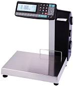 Весы электронные настольные МАССА-К МК-15.2-RL10-1 с печатью