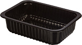 Контейнер под запайку PP 187х137х63 черный, 480 шт