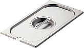 Крышка к гастроемкости Hurakan GD-P 2/3 с отверстием для ложки