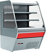 Горка холодильная Carboma F 13-07 VM 1,3-2 (1260/700 ВХСп-1,3) (стеклопакет)