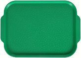 Поднос Luxstahl 450х355 мм с ручками светло-зеленый