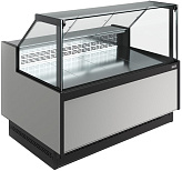 Витрина холодильная Carboma BAVARIA 4 GC110 SM 1,5-1 (версия 2.0) (без боковин)