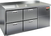Стол холодильный HICOLD GN 22 BR3 TN