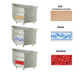 Панель передняя ATESY Ривьера для ПМВШ-90-02 (301082) дуб