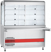 Прилавок-витрина Abat ПВВ(Н)-70КМ-С-01-НШ кашир.