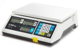 Торговые весы CAS ER JR-6CB белые