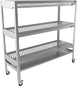 Стеллаж кухонный Кобор СДПК-100/53/430 (h=1800)