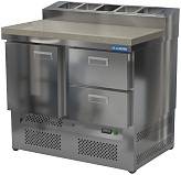 Стол холодильный для пиццы КАМИК СОП-121076КН