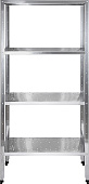 Стеллаж кухонный Luxstahl СРП-1800x1200x500