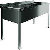Стол производственный Restoinox СПОВЦ/1-15/6-БО-Л
