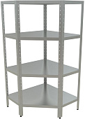 Стеллаж кухонный Кобор СКУ-3/4-100/90/430 (h=1800)
